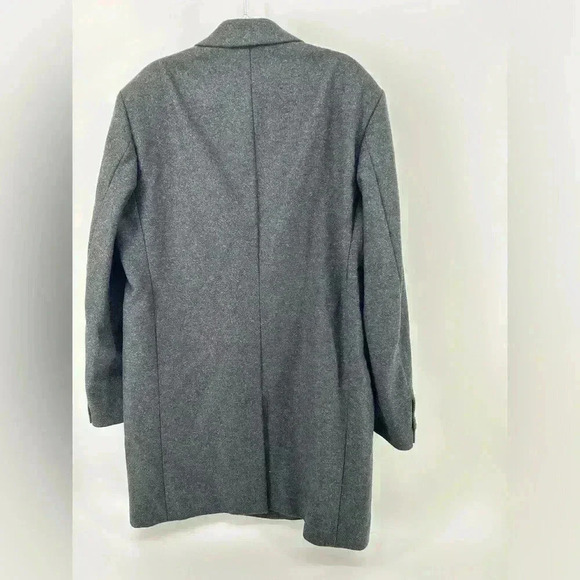 NWT DOLCE & GABBANA Coat Jacket Grey Wool Single Breasted IT54/US44/XXL $3000 - Picture 3 of 16